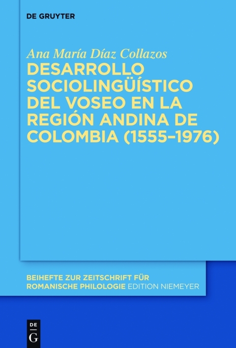 Desarrollo sociolingüístico del voseo en la región andina de Colombia (1555–1976)