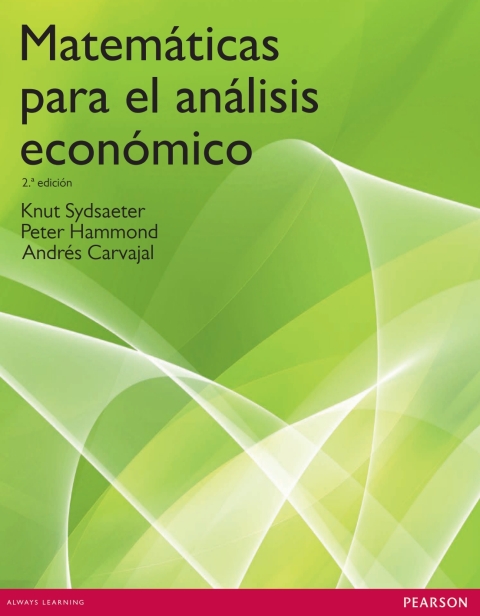 Matematicas Para El Analisis Economico