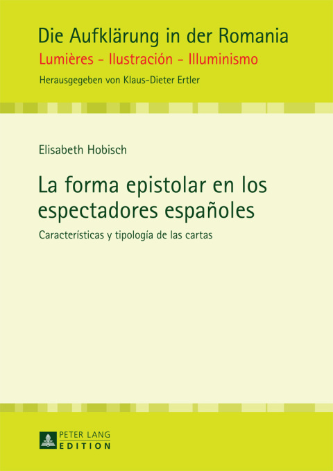 La forma epistolar en los espectadores españoles