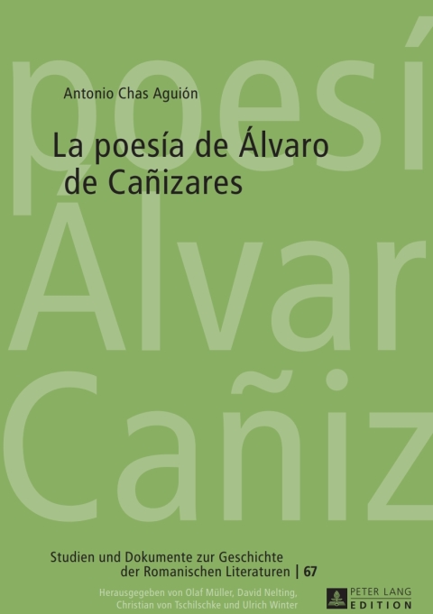 La poesía de Álvaro de Cañizares