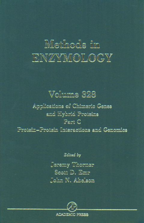 Applications of Chimeric Genes and Hybrid Proteins, Part C: Protein-Protein Interactions and Genomics: Protein-Protein Interactions and Genomics