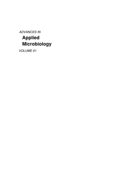 Advances in Applied Microbiology