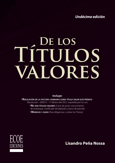 De los títulos valores