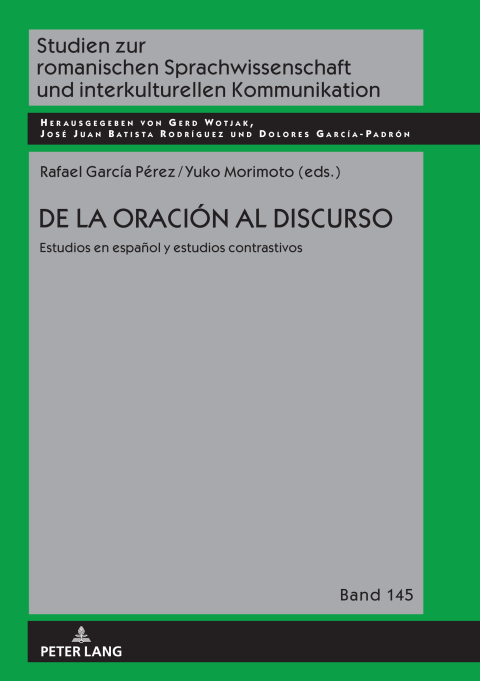 De la oración al discurso: estudios en español y estudios contrastivos